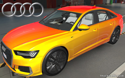 Мод "Audi A6 2020" для Euro Truck Simulator 2
