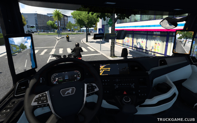 Мод "Mirror Cam" для Euro Truck Simulator 2