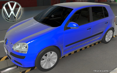 Мод "Volkswagen Golf V 2004" для Euro Truck Simulator 2