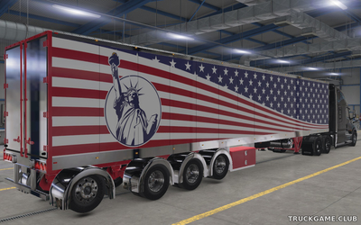 Мод "Ownable Custom 53ft Trailer" для American Truck Simulator