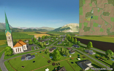 Мод "Mountain Hill 2022 v6.0.7" для Farming Simulator 22