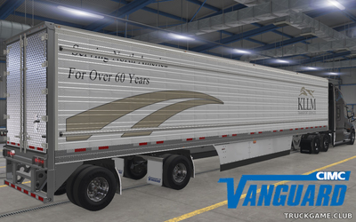 Мод "Ownable Reefer Vanguard Cool Globe 2023" для American Truck Simulator