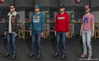 Мод "Top Gun Clothes v1.0" для Farming Simulator 22