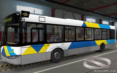 Мод "Solaris Urbino III 12 BVG" для Euro Truck Simulator 2