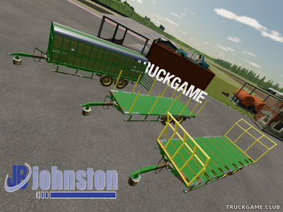 Мод "Johnston Modular Trailer v1.1" для Farming Simulator 22