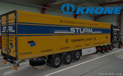 Мод "Krone Europack v2.7" для Euro Truck Simulator 2