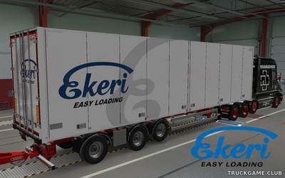 Мод "Ownable Ekeri Trailers Revision v1.1.1" для Euro Truck Simulator 2