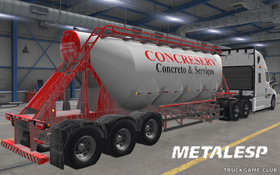 Мод "Ownable Metalesp Silo v0.3" для American Truck Simulator