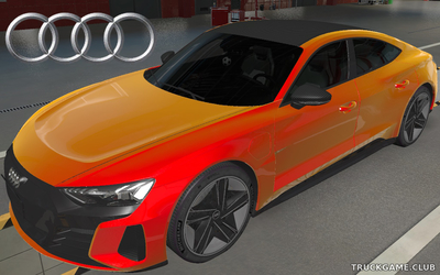 Мод "Audi e-tron GT 2022 v1.0" для Euro Truck Simulator 2