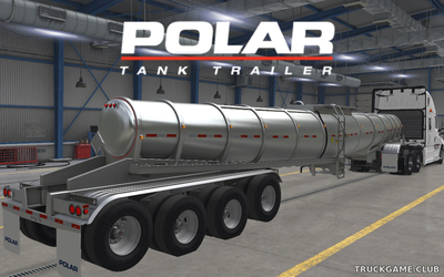 Мод "Ownable Polar Deep Drop Tanker" для American Truck Simulator