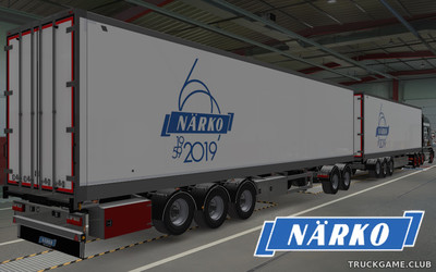 Мод "Ownable Narko Trailers" для Euro Truck Simulator 2