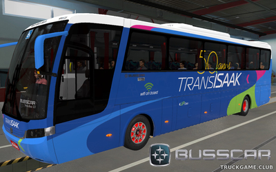 Мод "Busscar VisstaBuss LO" для Euro Truck Simulator 2