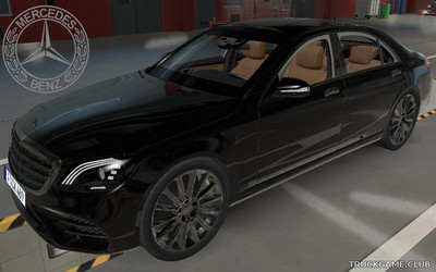 Мод "Mercedes W222 S400d 2019 v4.6" для Euro Truck Simulator 2