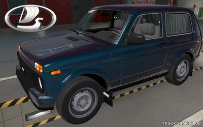 Мод "Lada Niva 2121 v5.6" для Euro Truck Simulator 2