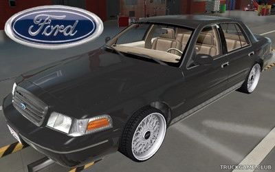Мод "Ford Crown Victoria 2012 v5.7" для Euro Truck Simulator 2