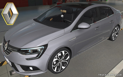 Мод "Renault Megane IV" для Euro Truck Simulator 2