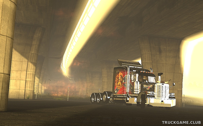 Мод "Background Under Bridge" для American Truck Simulator