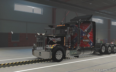 Мод "Background Garage" для American Truck Simulator