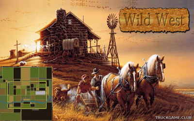 Мод "Wild West 16x v1.9" для Farming Simulator 22