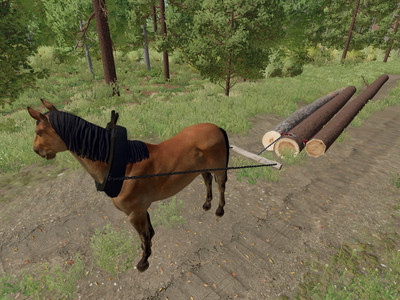 Мод "Forestry Horse v1.0" для Farming Simulator 22