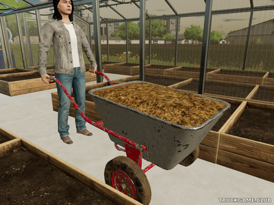 Мод "Two Wheel Barrow v1.0" для Farming Simulator 22