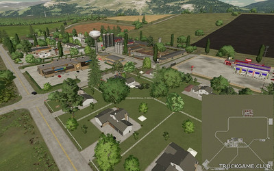 Мод "Hills View Farm v1.0.0.6" для Farming Simulator 22