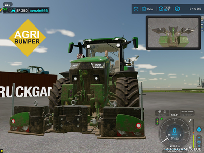 Мод "Agribumper Weight v1.0" для Farming Simulator 22