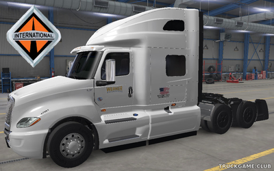 Мод "International LT Werner Skin" для American Truck Simulator