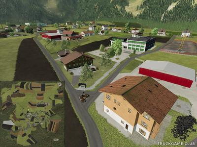Мод "Suedschwarzwald v1.1" для Farming Simulator 22
