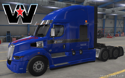 Мод "Western Star 57x Swift Skin" для American Truck Simulator