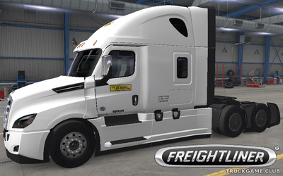 Мод "Freightliner Cascadia J.B.Hunt Skin" для American Truck Simulator