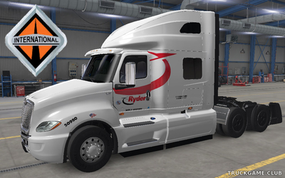 Мод "International LT Ryder Skin" для American Truck Simulator