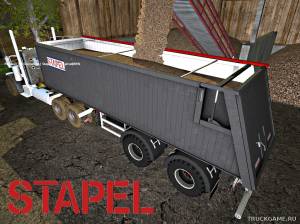 Мод "Stapel Mulde v1.0" для Farming Simulator 2015