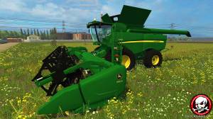 Мод "John Deere S680 V 1.0" для Farming Simulator 2015