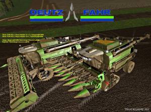 Мод "Deutz Fahr 7545 RTS v1.2.2" для Farming Simulator 2015