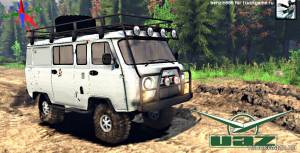 Мод "UAZ-3909 v1.0" для Spin Tires 2014