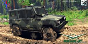 Мод "UAZ-3172 v1.0" для Spin Tires 2014