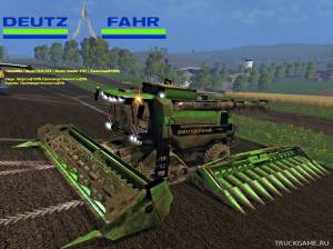 Мод "Deutz Fahr 7545 RTS v1.1" для Farming Simulator 2015