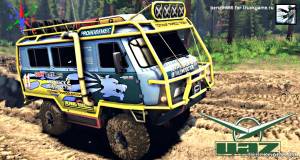 Мод "UAZ-3909 Offroad v1.0" для Spin Tires 2014