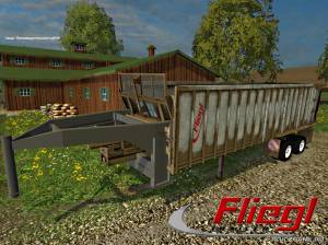 Мод "Fliegl ASS 2101 Gooseneck v1.0" для Farming Simulator 2015