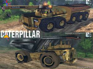 Мод "Caterpillar Pack v1.0" для Spin Tires 2014