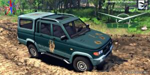 Мод "UAZ-23632 v1.0" для Spin Tires 2014