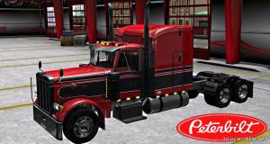 Мод "Peterbilt 379 EXHD Parker Skin" для Euro Truck Simulator 2