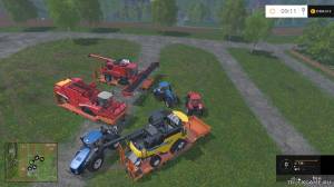 Мод "Fliegl Semitrailer" для Farming Simulator 2015