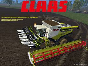 Мод "Claas Lexion 780 TT v1.0" для Farming Simulator 2015