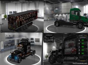 Мод "New Backgrounds" для Euro Truck Simulator 2