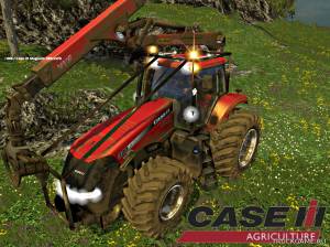 Мод "Case IH Magnum CVX 380 FL Forest v3.2" для Farming Simulator 2015