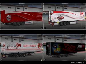 Мод "TSM Trailer Pack v1.0" для Euro Truck Simulator 2