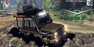 Мод "UAZ-315195-162 Hunter v1.0" для Spin Tires 2014