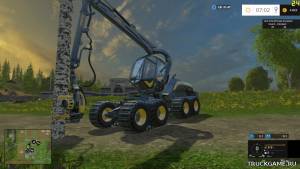Мод "Placeable Harvester Birken" для Farming Simulator 2015